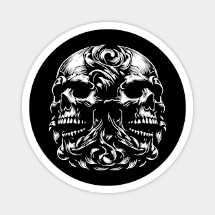 Skulls design Magnet